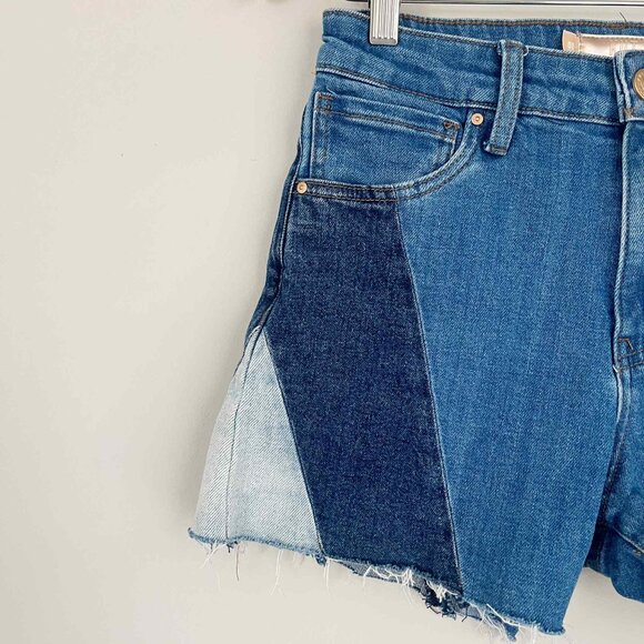 KUT Kut From The Kloth Jane High Rise Denim Shorts Size 00 - Picture 3 of 6